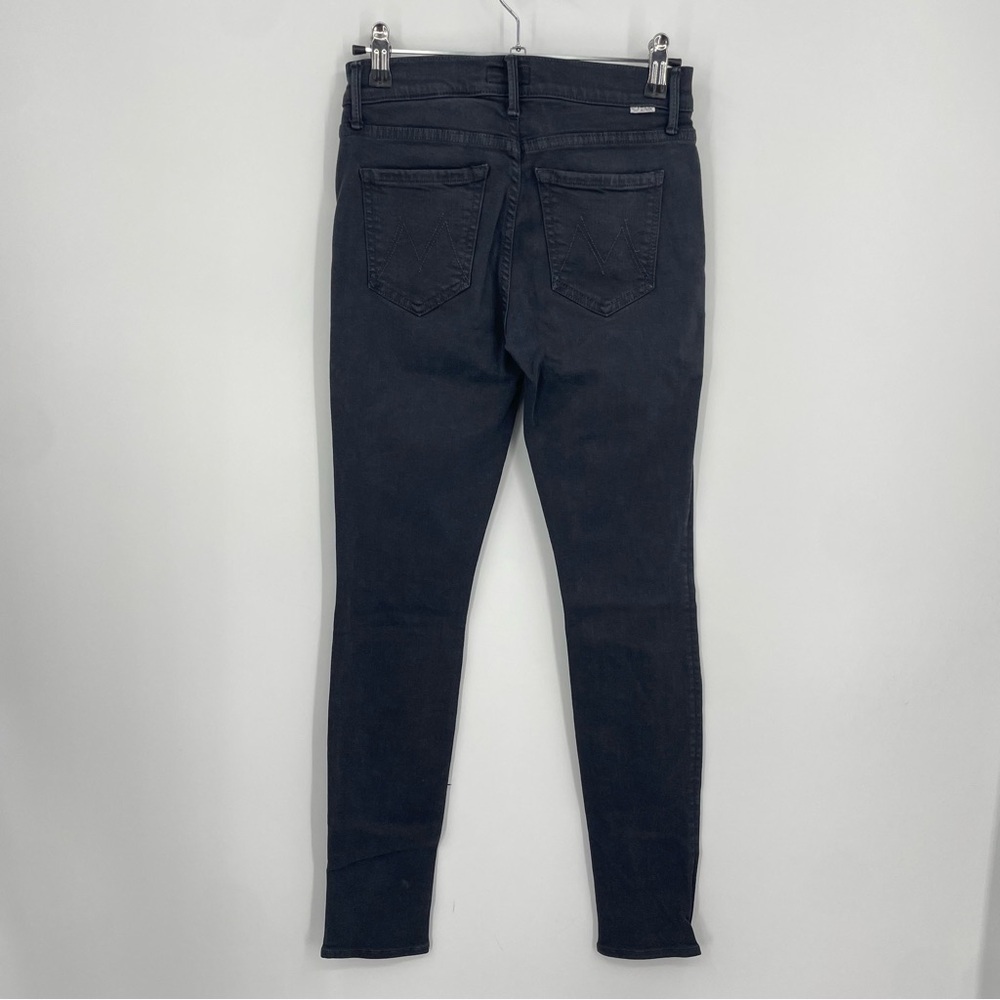 MOTHER The Charmer Jeans Just for Kicks faded‎ black wash Sz 24